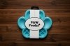 Pet Dream House PAW SLOW FEEDER kolor niebieski